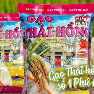 Gạo Thái hồng Phú Hải 5kg