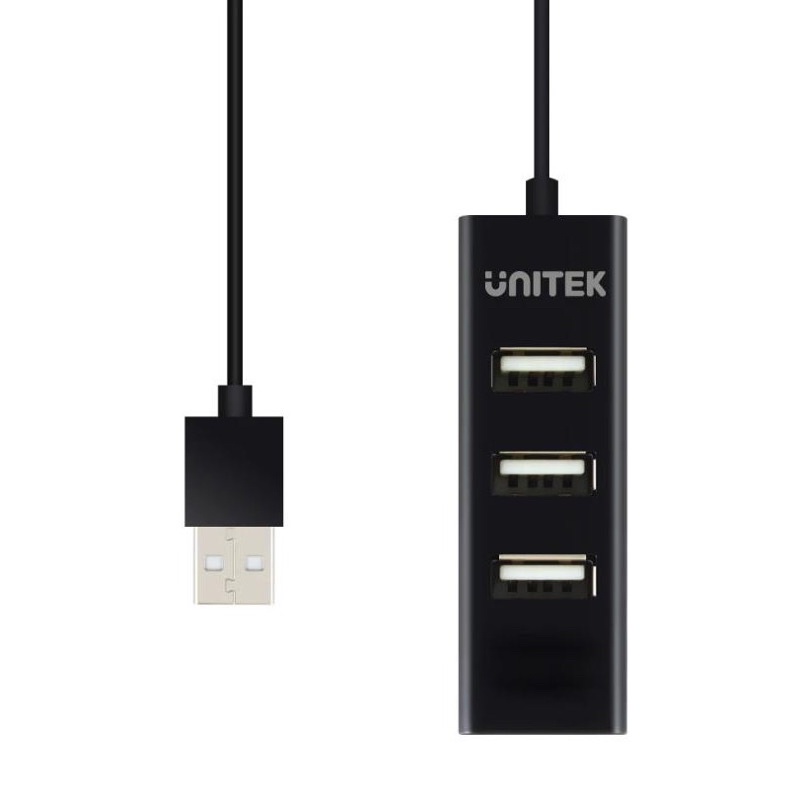 (Hàng Hãng )Bộ Chia Usb Từ 1 Thành 4 Cổng UNITEK Tốc Độ Cao