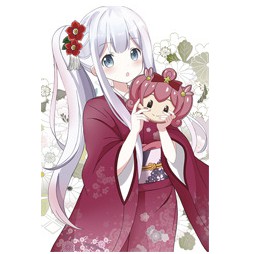 [Giấy xịn] Set 8 tấm tranh poster to A3 Eromanga Sensei anime áp phích siêu chất