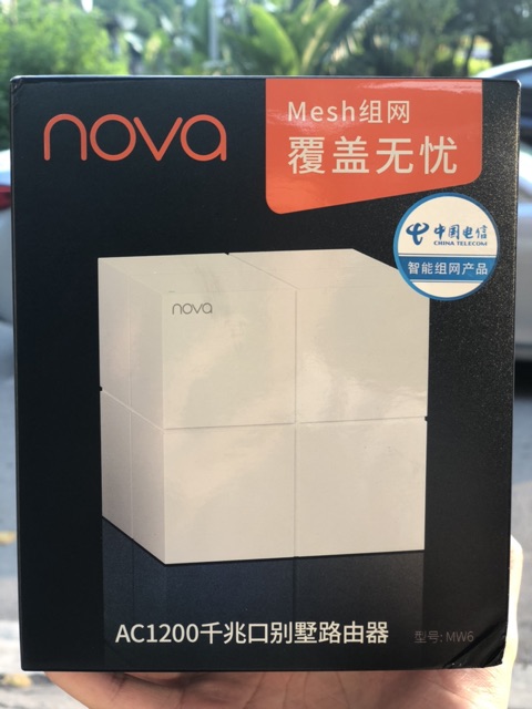 Wifi Tenda Nova Mesh Mw6 Pack1, Pack2, Pack3 Tốc độ 1200Mbps Xuyên Tường 150m2/ 300m2/ 450m2