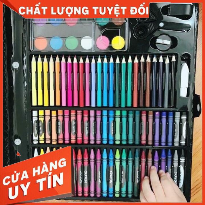 Hộp màu 150 chi tiết (ảnh thật)