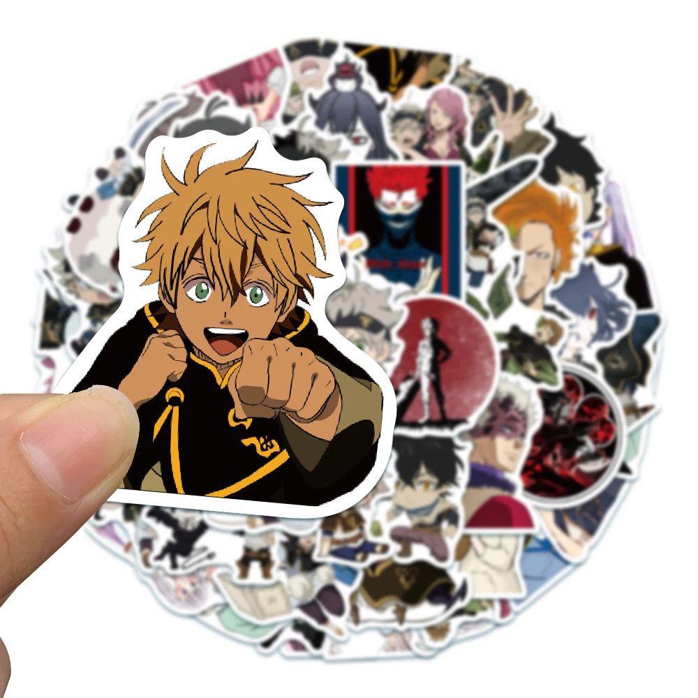 Sticker Dán Trang Trí Laptop Hình Cỏ Ba Lá Đen Graffiti