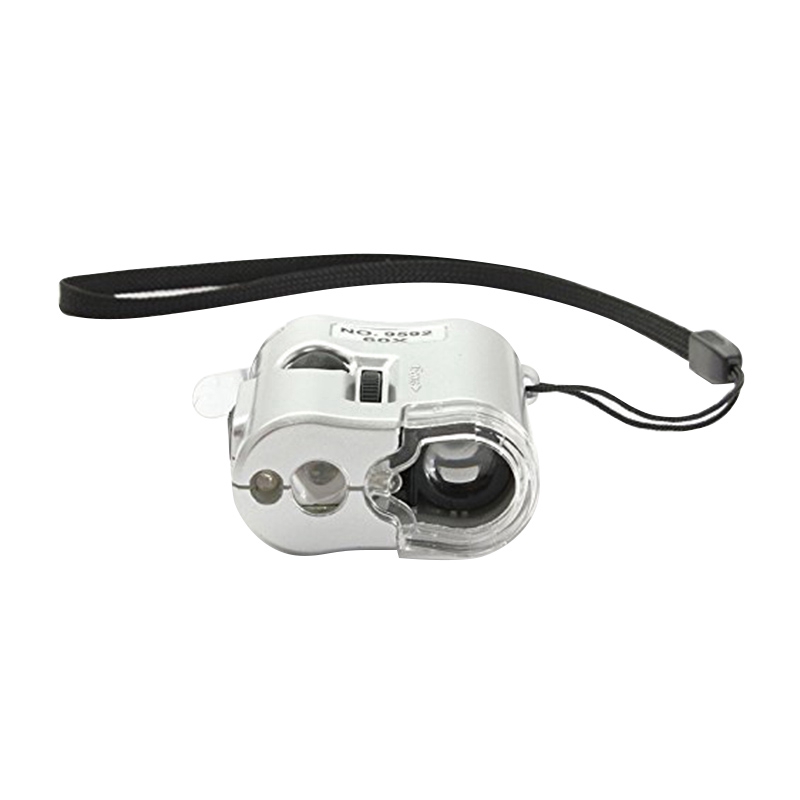 Kính hiển vi 60X với đèn LED cho điện thoại