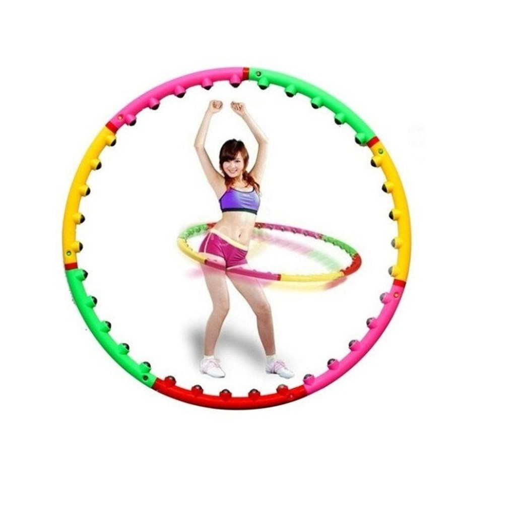 VÒNG LẮC HOẠT TÍNH MASSAGE GIẢM EO HULA HOOP