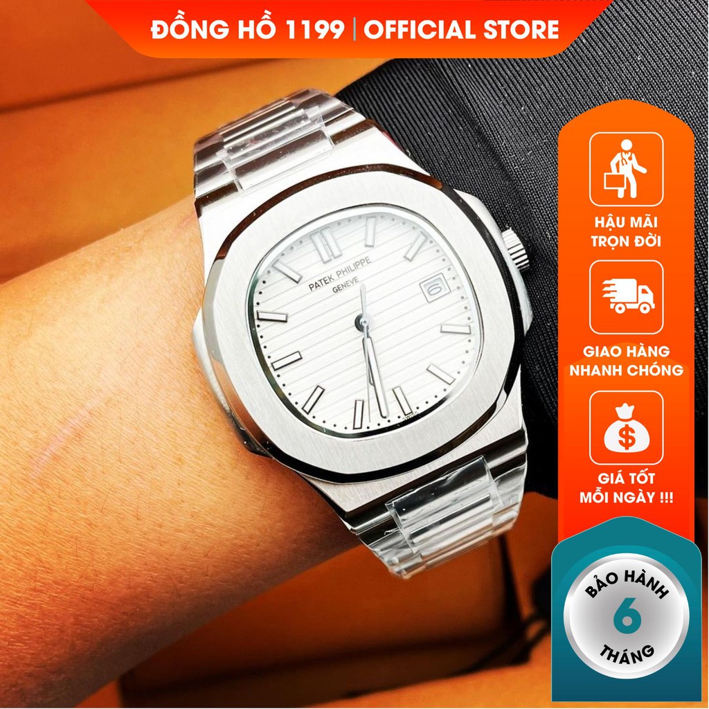 Đồng hồ cơ nam dây thép cao cấp chống nước chống xước sang trọng lịch lãm bảo hành 6 tháng AAA189 - 1199 Watches | BigBuy360 - bigbuy360.vn