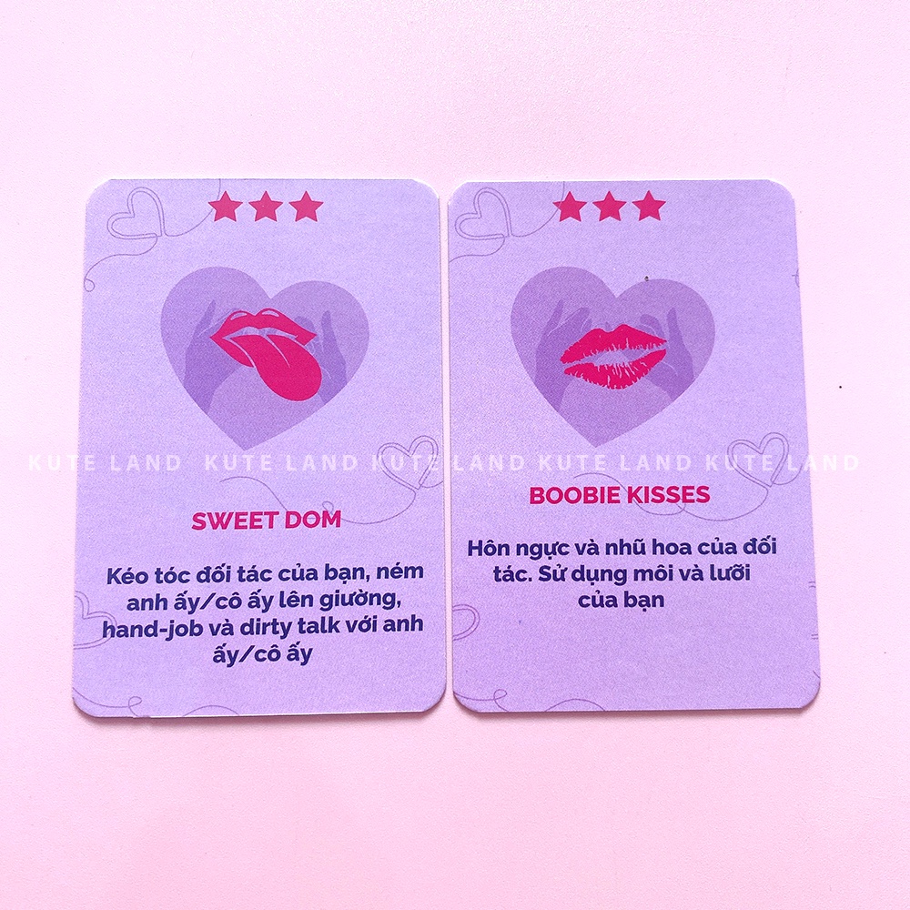 [Che Tên] Bộ Bài Dạo Đầu Say Tình Drinking Game Cho Cặp Đôi Hẹn Hò 78 Lá Tư Thế Kích Thích Cuộc Yêu TB-C-SAYTINH