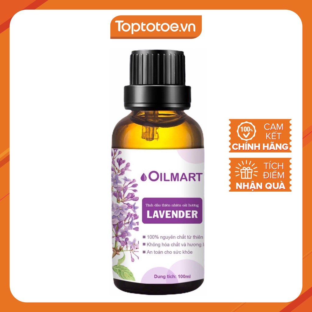 Tinh Dầu Thiên Nhiên Oải Hương Oilmart Essential Oils Lavender