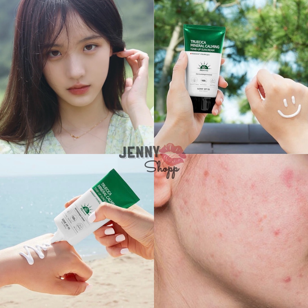 Kem Chống Nắng Some By Mi Truecica Mineral Tone-Up Suncream SPF50 PA++++