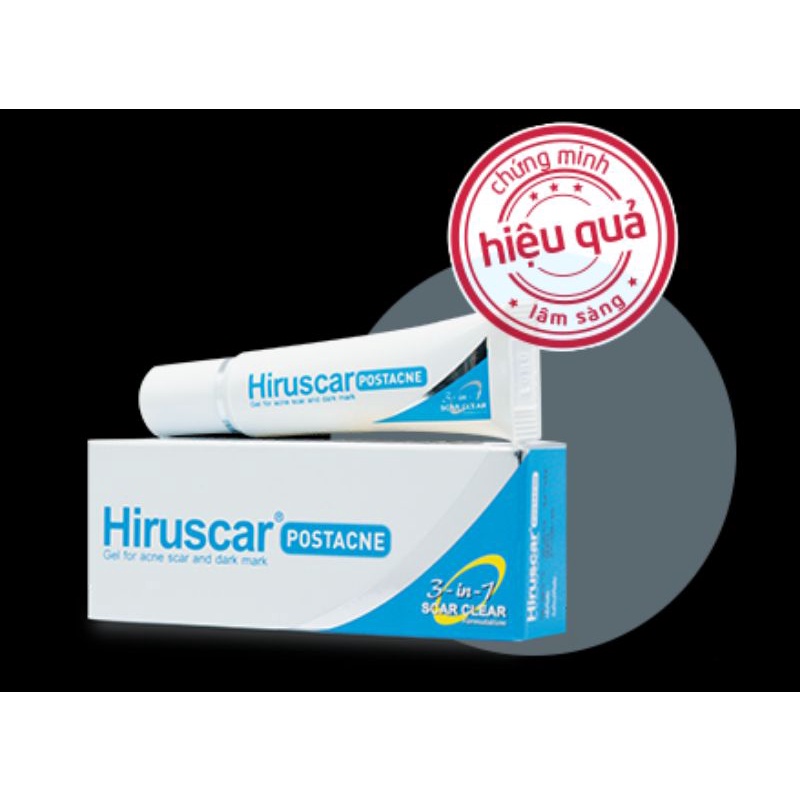 Gói 10 tube kem Hiruscar post acne 5g