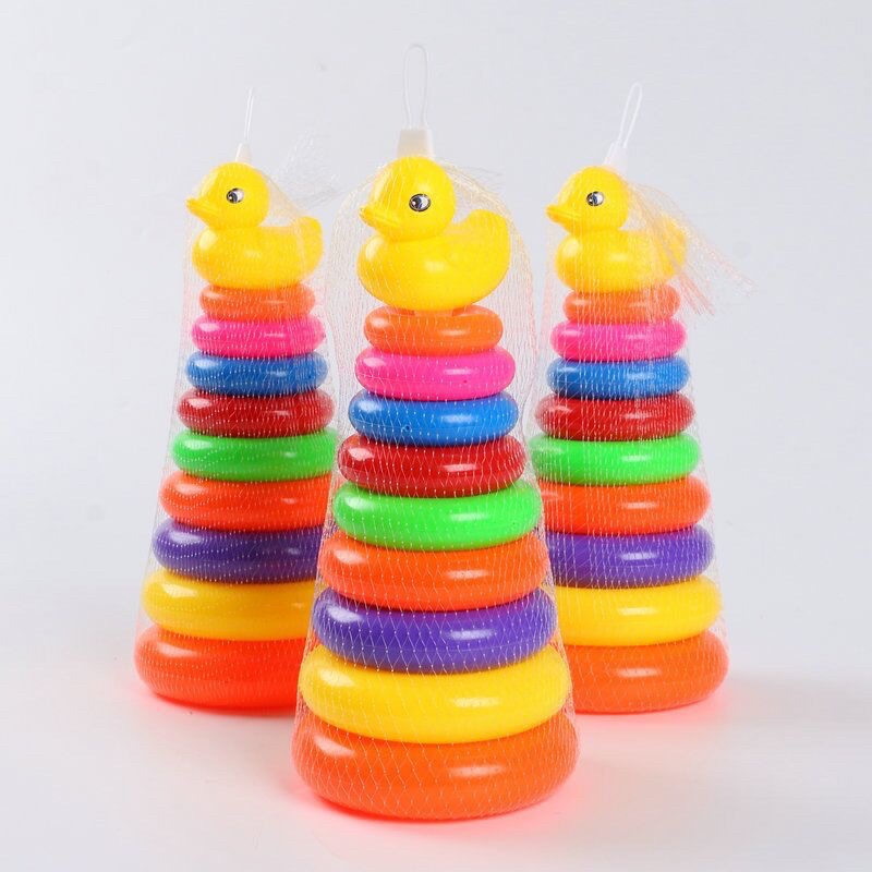 Đồ chơi tháp xếp chồng vịt size lớn cho bé