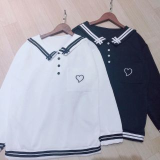🍒Áo thuỷ thủ tim thêu 3774_HSU