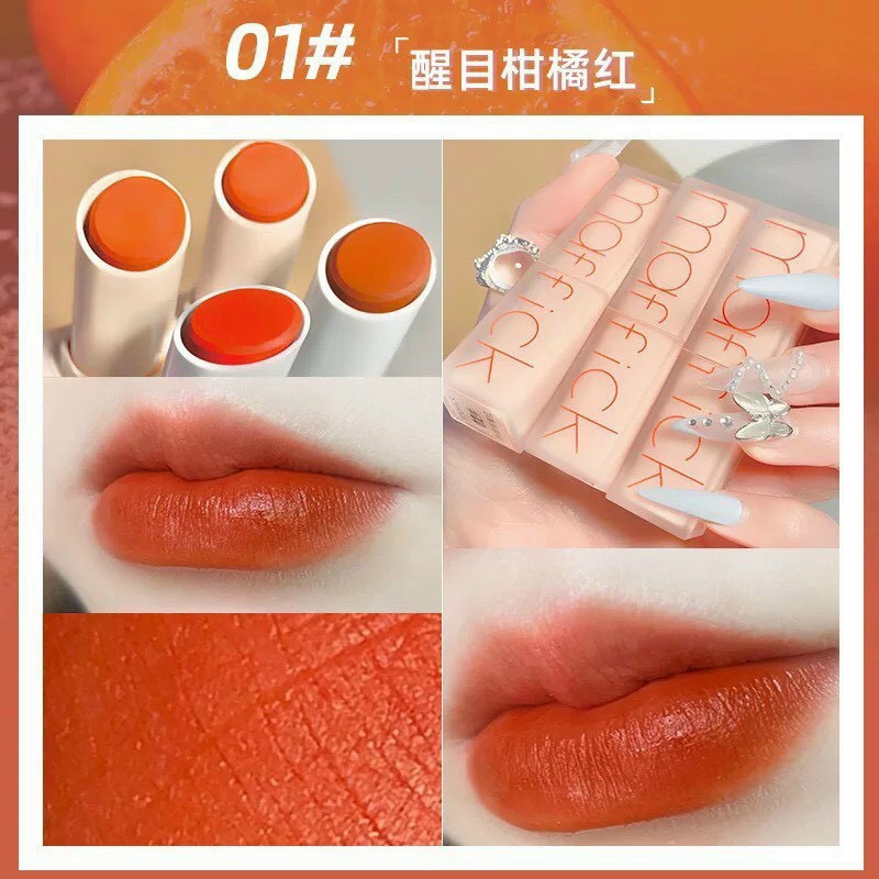 Son thỏi Maffick nội địa Trung chất son lì, mềm, mịn cho bạn bờ môi quyến rũ | BigBuy360 - bigbuy360.vn