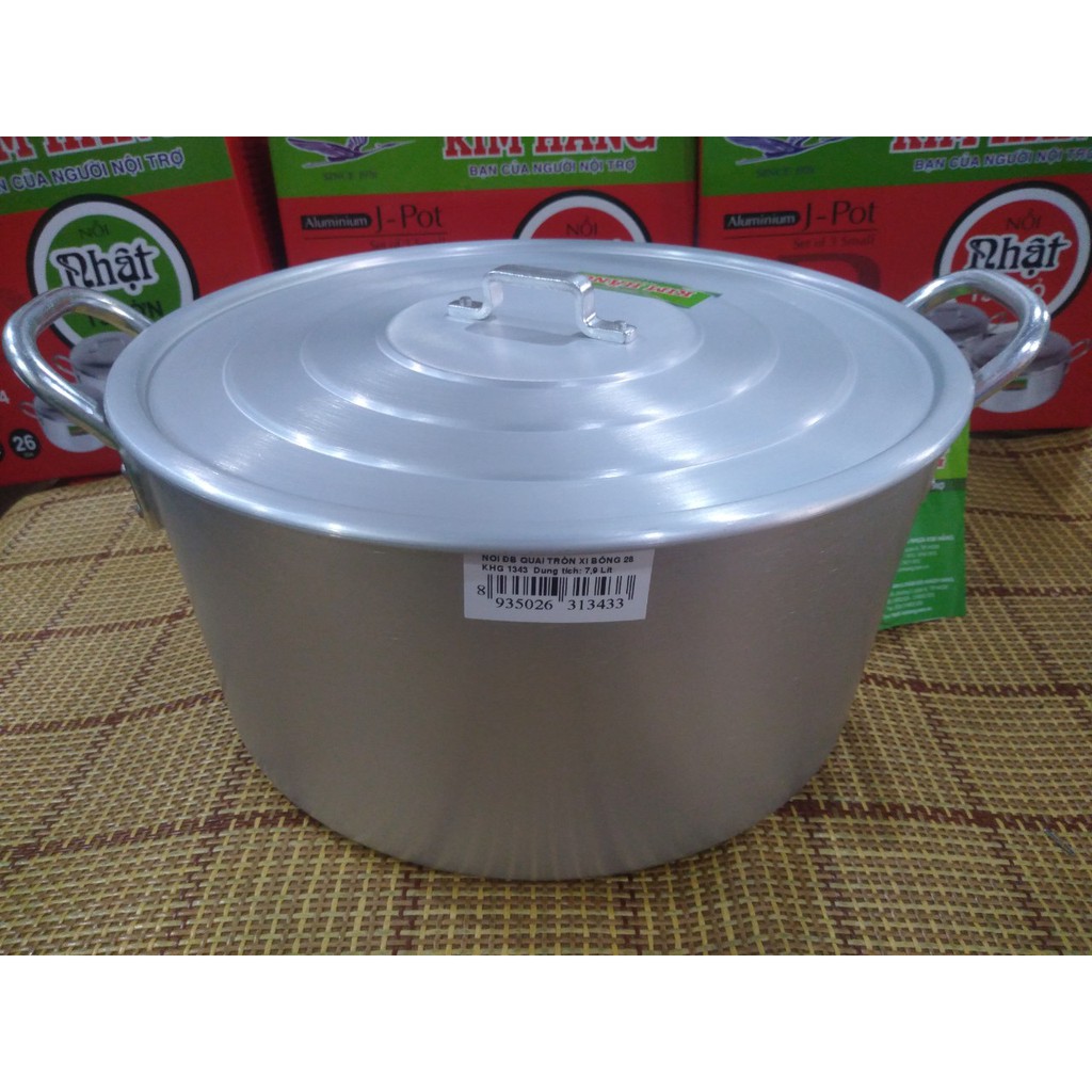 Nồi nhôm dày Kim Hằng 32cm