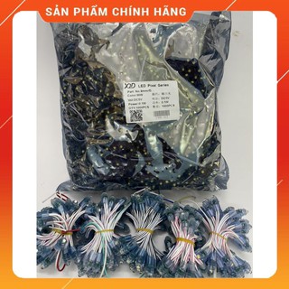 LED ĐÚC F5 ĐẾ 9 ( 5V/12V ) CHÍNH HÃNG XQD  (TÚI 1000 LED) - LED ĐÚC F5 CHÍNH HÃNG XQD CÓ LOGO TRÊN BÓNG