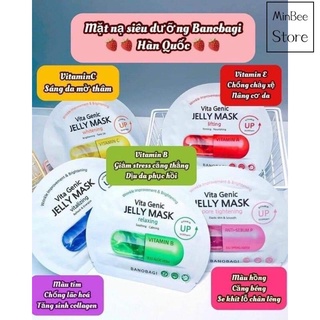 Mặt Nạ Giấy Viên Thuốc Banobagi Anti Wrinkle Whitening Vita Genic Mask