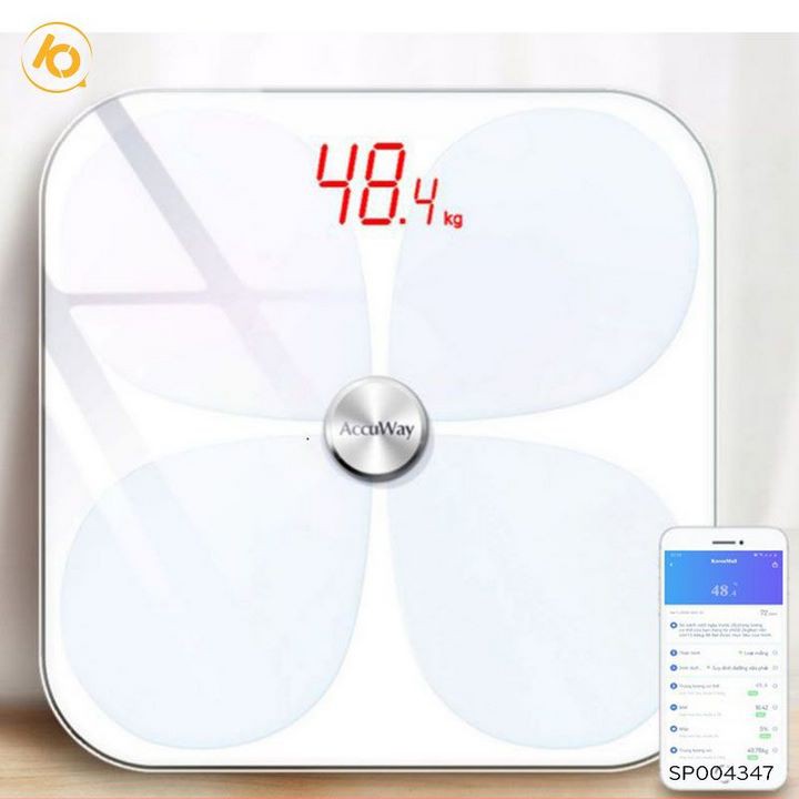 Cân điện tử sức khỏe, cân phân tích chỉ số mỡ, cơ có App tiếng việt SHOP10K - SP004347