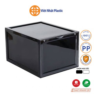 Hộp đựng giày nắp nhựa cứng trong suốt Việt Nhật Plastic