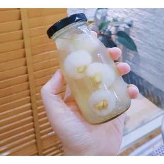 chai thủy tinh 200ml nắp thiếc