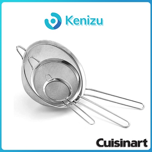 Set rây lọc Cuisinart Pháp - 3 rây lọc cao cấp của Pháp