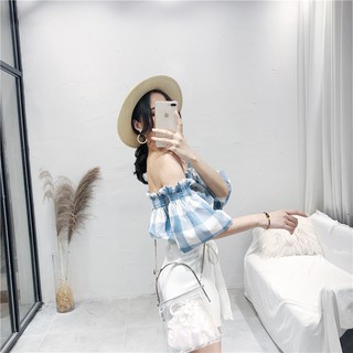 Áo kiểu Hàn Quốc hở vai - Bl001
