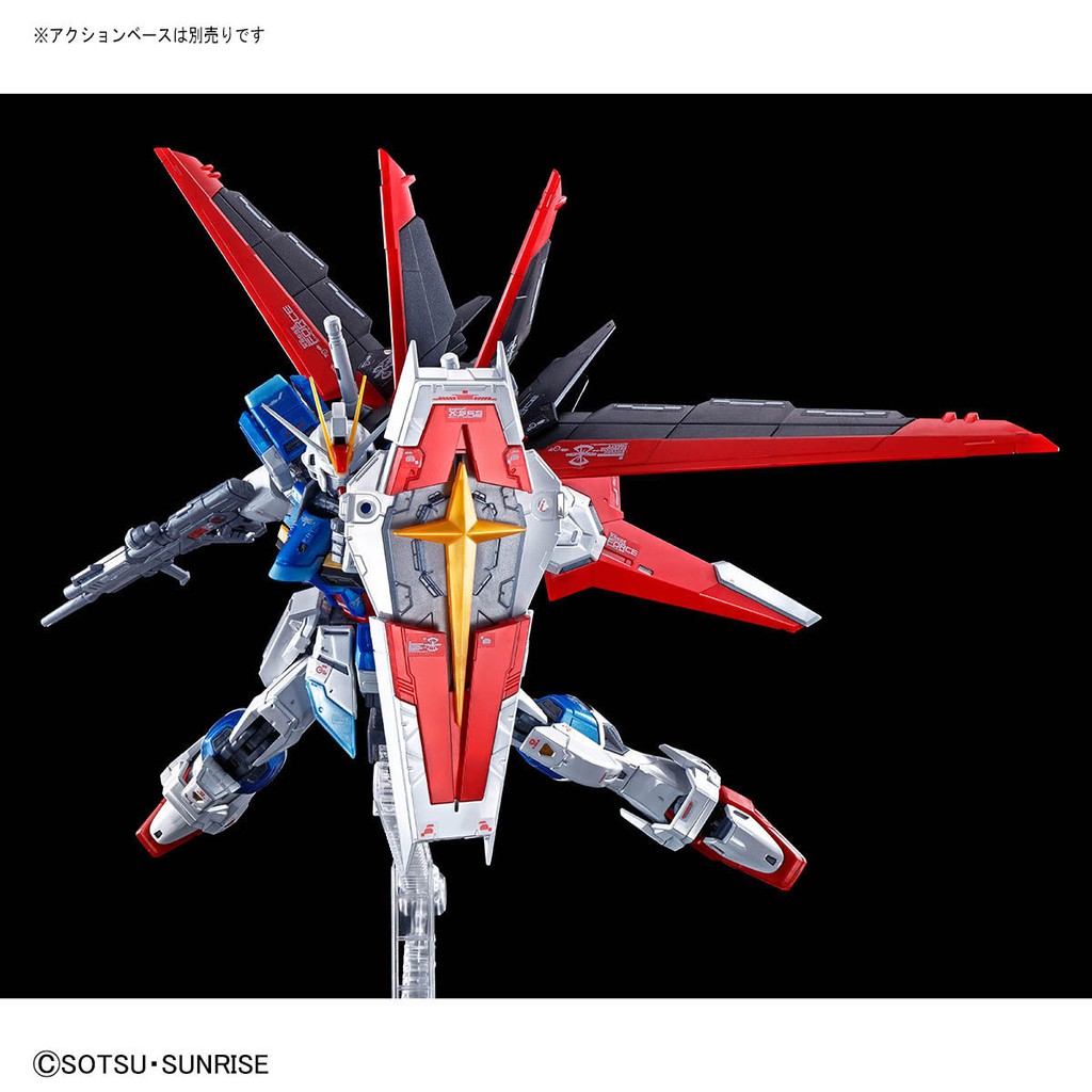 Mô Hình Lắp Ráp RG Force Impulse Titanium Finish The Gundam Base Limited Bandai 1/144 Đồ Chơi Anime Nhật