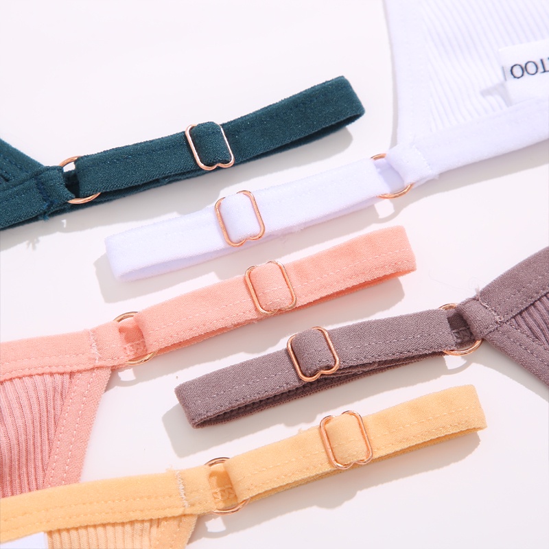 Cute Byte Quần Lót Cotton Lọt Khe Lưng Thấp Không Đường May Màu Trơn Thoáng Khí Dễ Thương