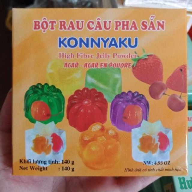 Hộp 140g bột râu câu pha sẵn đủ vị