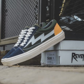 Giày VANS OS REVENGE X STORM NAVY Vàng Xanh Lá Mới Cho Nam