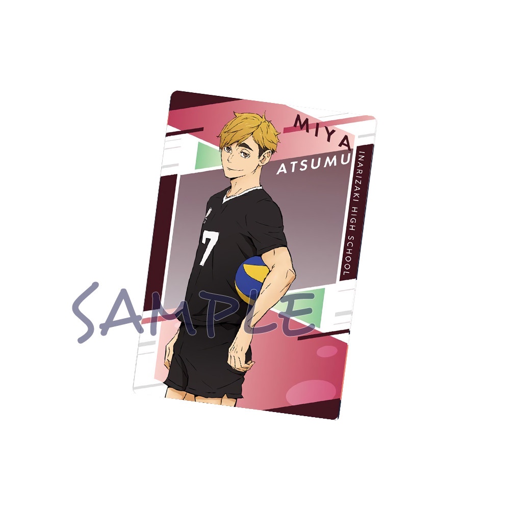 M5 Ảnh thẻ in hình HAIKYUU!! Vua Bóng Chuyền card bo góc viền 5*8cm anime chibi sưu tầm độc đáo