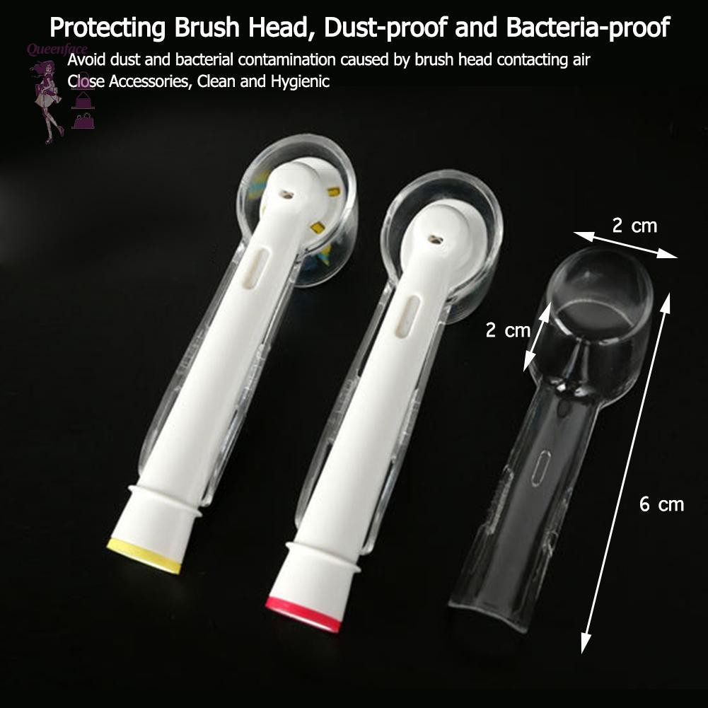 Nắp bọc đầu bàn chải đánh răng điện Braun Oral B thiết kế tiện dụng