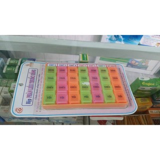 Dụng cụ phân liều thuốc 1 tuần