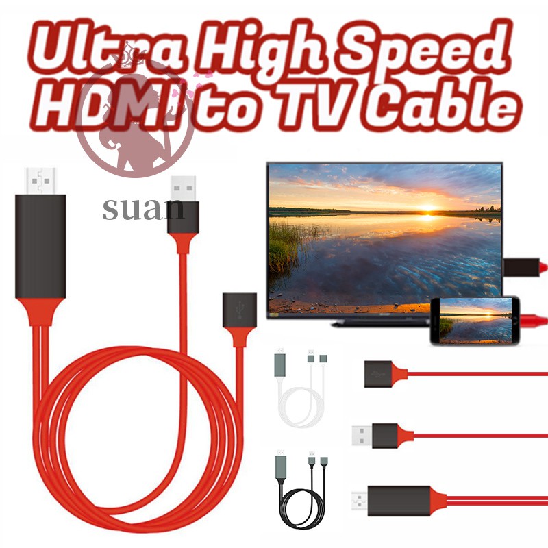 SPEEDS Ultra Dây Cáp Hdmi Tốc Độ Cao Cho Điện Thoại Di Động