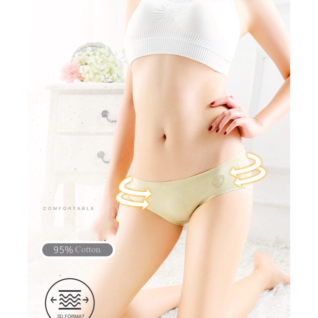 Quần Lót Cotton Tim Sợi Bông Thông Hơi Kháng Khuẩn Cao Cấp 055 | BigBuy360 - bigbuy360.vn