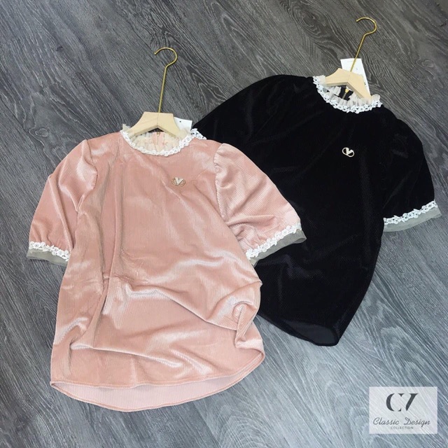 ÁO NHUNG TĂM CỔ BÈO HOT HIT