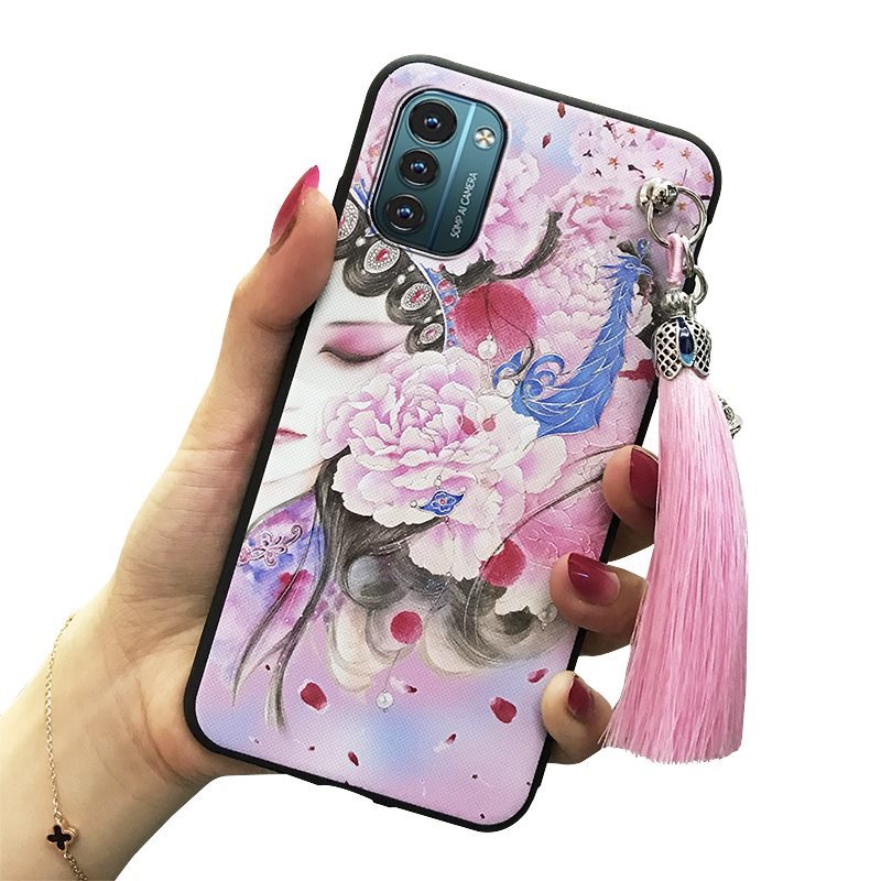 Chinese Style Back Cover Phone Case For Nokia G11/G21 Cover For Woman Anti-dust For Girls Dirt-resistant