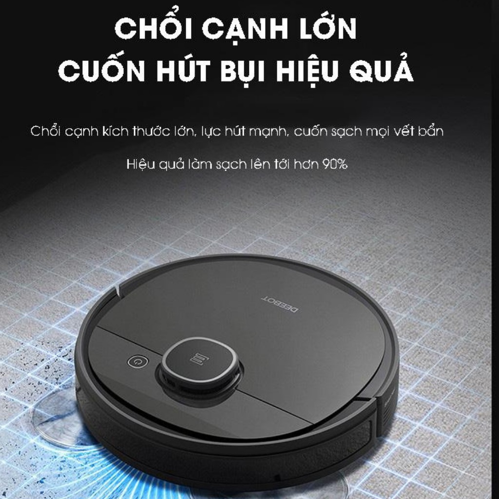 Robot Hút Bụi Lau Nhà Ecovacs T5 Hero - T5 Max -T5 POWER Thava Shop BH 12 Thang ko