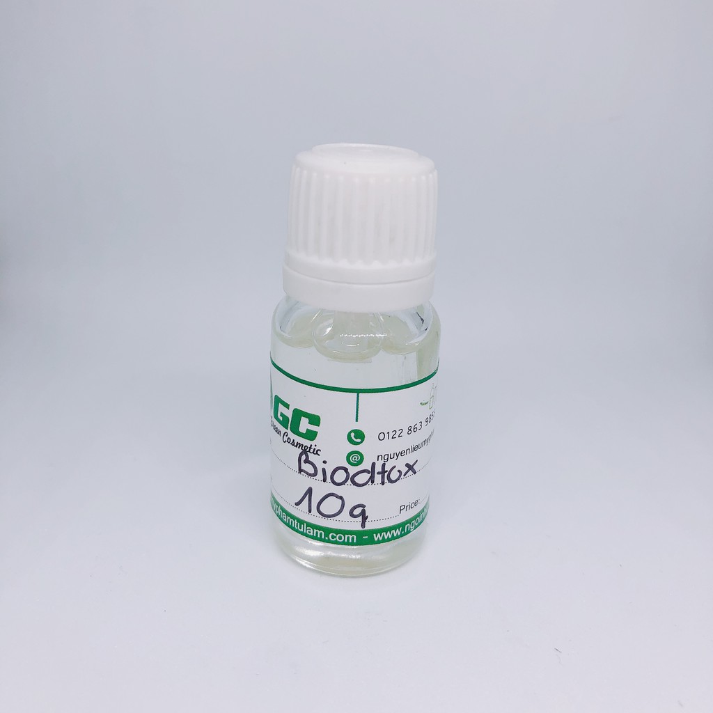 BIODTOX - Chất thải độc da - Nguyên liệu mỹ phẩm 10G