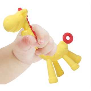 Gặm Nướu Hình Hươu Silicone Cao Cấp,Cho Bé 3 Tháng Tuổi Trở Lên