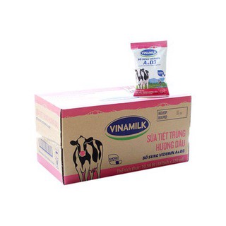 Thùng sữa tươi Vinamilk 48 bịch