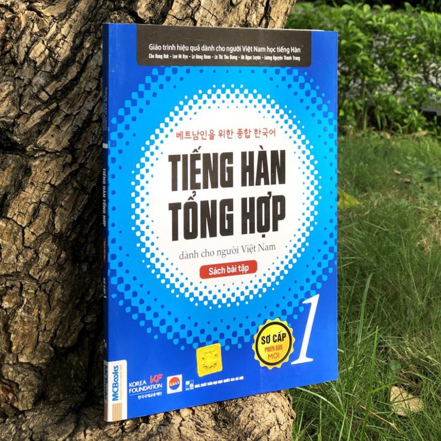 Sách - Combo Tiếng Hàn Tổng Hợp Dành Cho Người Việt Nam - Sơ Cấp 1 Phiên Bản Mới + Bài Tập (Combo, lẻ tùy chọn)
