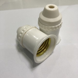 Đui Đèn Xoáy E27 Nhựa Chống Cháy