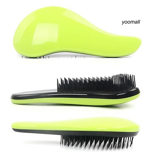 [Hàng mới về] Lược mát xa da đầu gỡ rối tóc với tay cầm thời trang chuyên dụng cho tiệm làm tóc