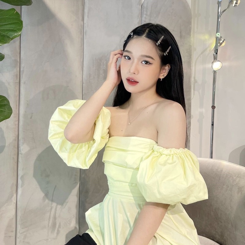 [ FREESHIP ] [CÓ SẴN] ÁO PEPLUM TRỄ VAI TAY PHỒNG ẢNH ĐỘC QUYỀN