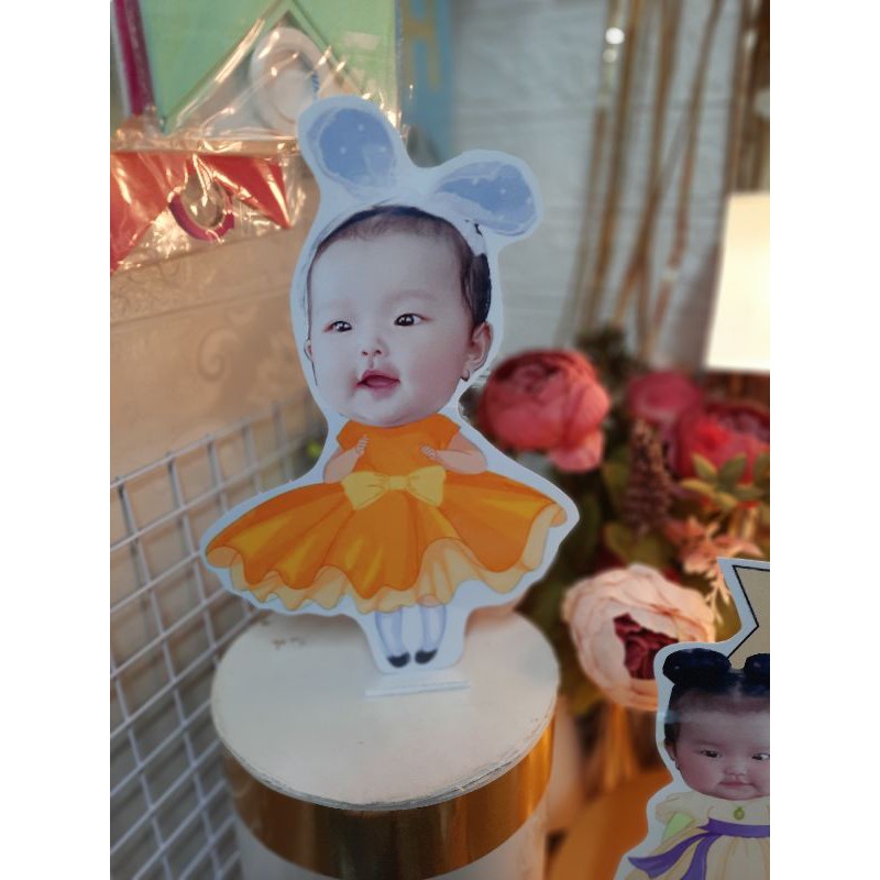 chibi ghép ảnh bé