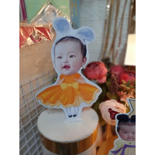 chibi ghép ảnh bé