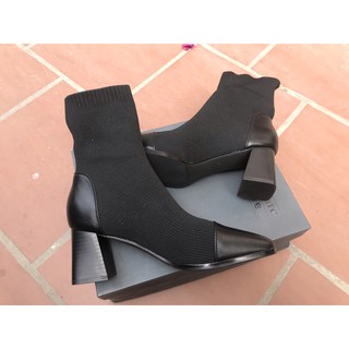boot len phối da 5cm sale 600k=>450k