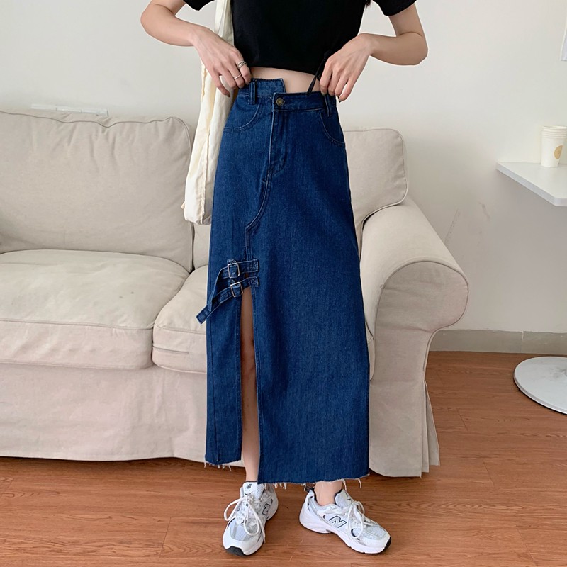 Chân váy denim phong cách thời trang dành cho phái nữ | BigBuy360 - bigbuy360.vn