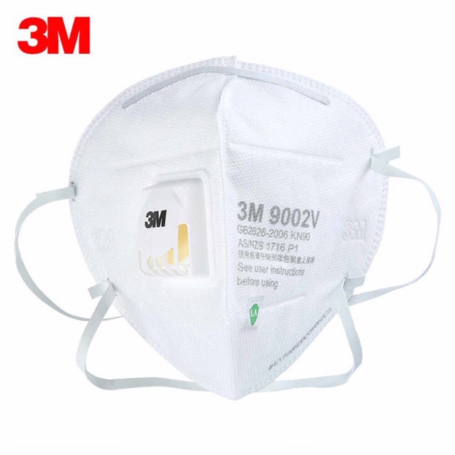 Khẩu Trang 3M Lọc Bụi Siêu Mịn Có Van Lọc có thể giặt dùng nhiều lần (1 Cái) | BigBuy360 - bigbuy360.vn
