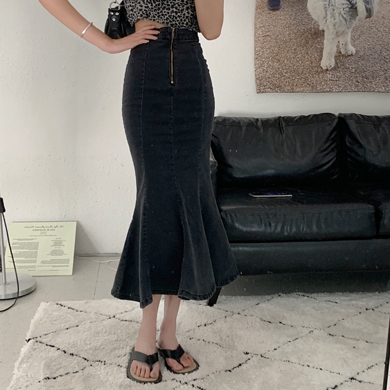 (HÀNG SẴN) Chân váy len 2 lớp form suông xinh xắn (v2 dưới 75cm)