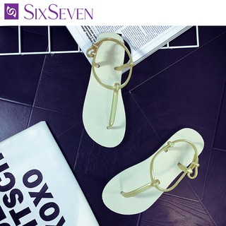 Dép Nữ Xỏ Ngón GSD010 (VÀNG)